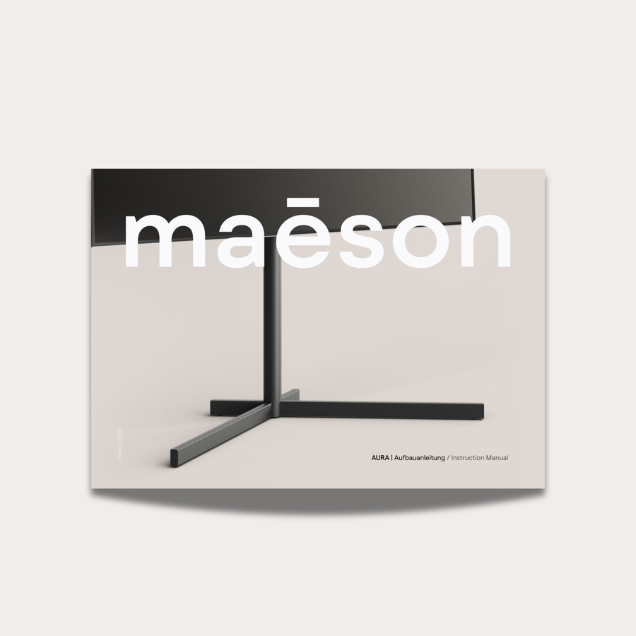 Aufbauanleitung AURA TV Stand